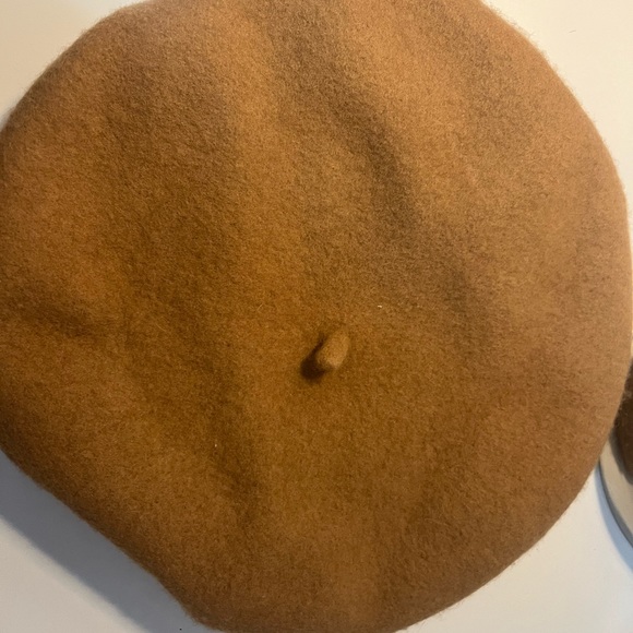Indigo Love and Lore Beret in Tan - Picture 2 of 10